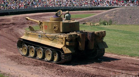 'Last' ww2 Tiger 131 Tank To Be Used In Brad Pitt Film