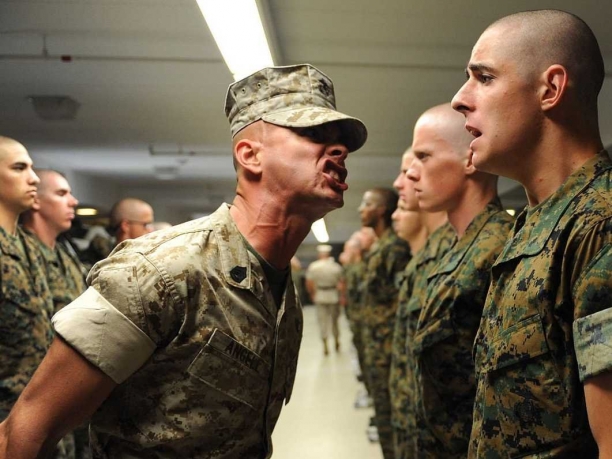 20 Pictures Of Marine DIs..I Would Not Want To Be The Girl In 17