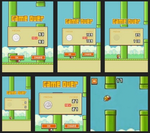 What Is Your Flappy Bird Best Score?