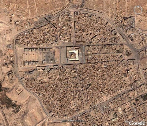 On Google Maps, You'd Think This Is A Large City In The Desert. But Zoom In And...WOW