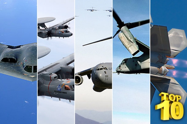 Top 10 Most Expensive US Military Aircrafts...They Seem To Be Getting More Expensive