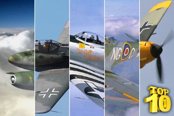 Discover The Top Ten Fighter Planes Of ww2