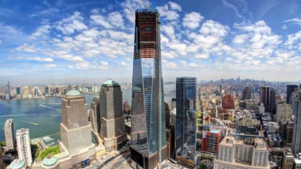 Freedom Tower Construction in 1 Minute