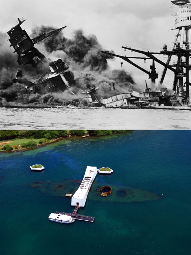 USS Arizona In Hawaii Still Leaking Oil 72 Years Later