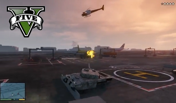 GTA 5 - How To Steal a Tank Like a Boss