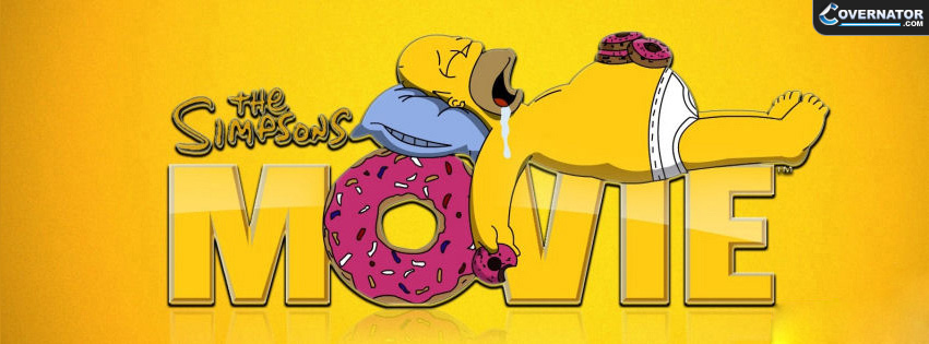 The Simpsons Movie Facebook cover