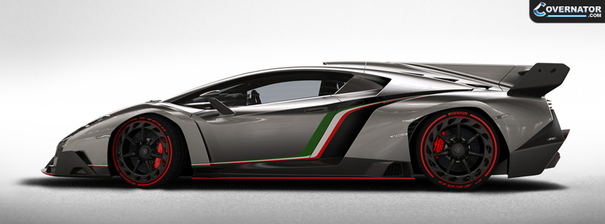 Lamborghini Veneno Facebook Cover