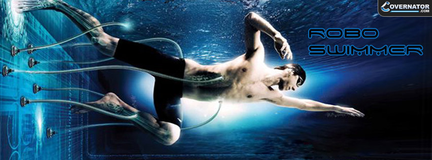 Robo Swimmer Facebook cover